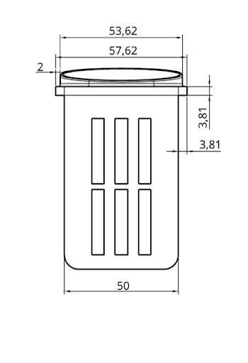 Single DIN Gauge Pod