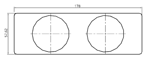 Single DIN Gauge Pod